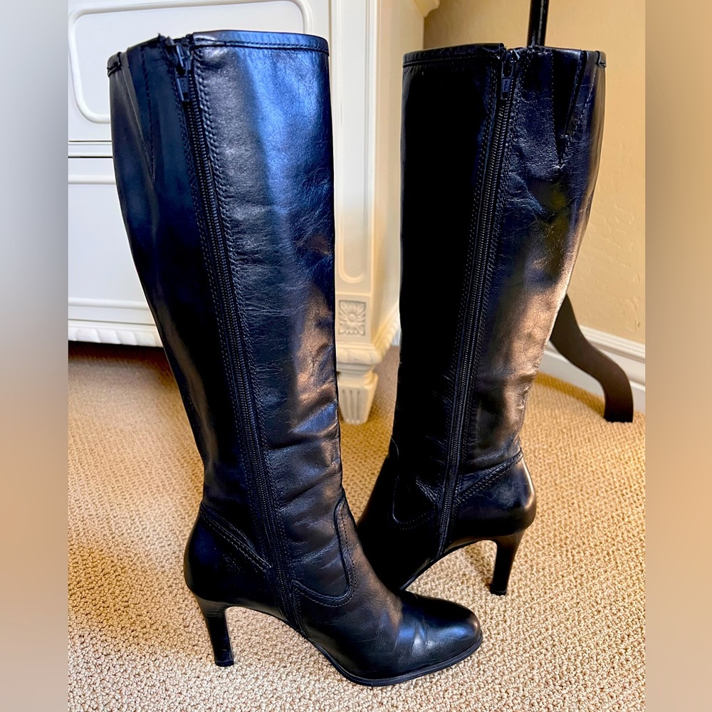 Ralph Lauren Bryce knee high boots